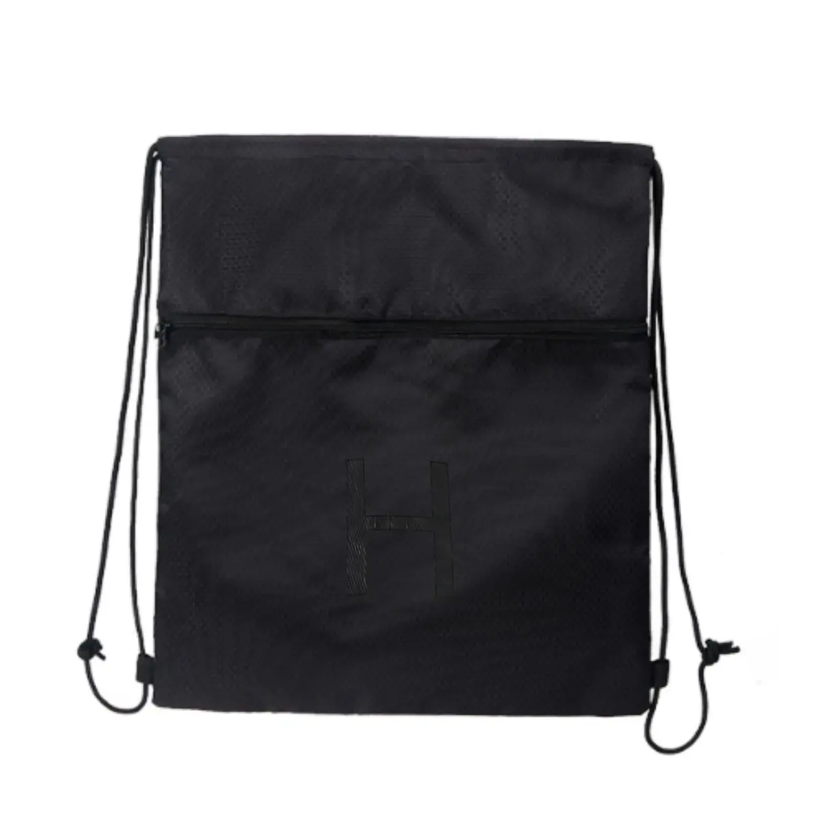 

H Letter Marks Identity Складной рюкзак на шнурке Легкий простой и модный спортивный рюкзак унисекс