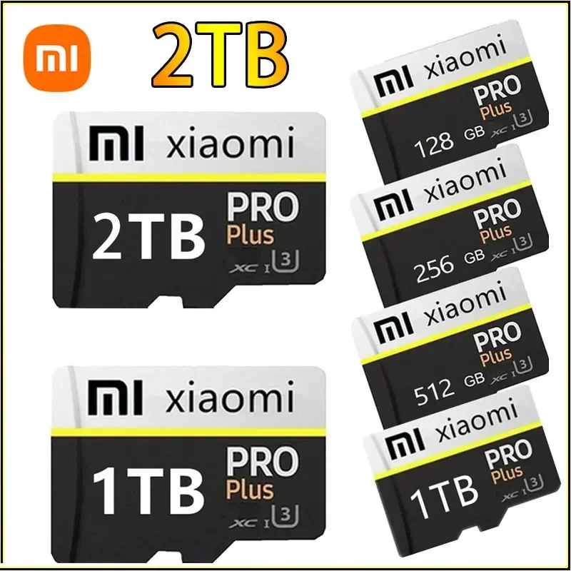 Xiaomi Memory Card Driving Recorder 2TB 1TB 128GB Micro SD Memory Card for Mobile Phone Earphone Speaker HD Camera Game Switch