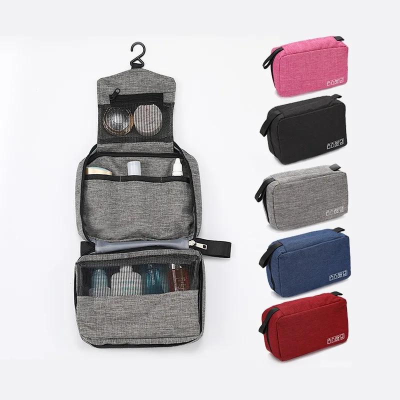 Novo conjunto de banho, nécessaire de viagem com separação para itens molhados e secos, bolsa de higiene para viagens de negócios, caixa organizadora portátil para cosméticos.