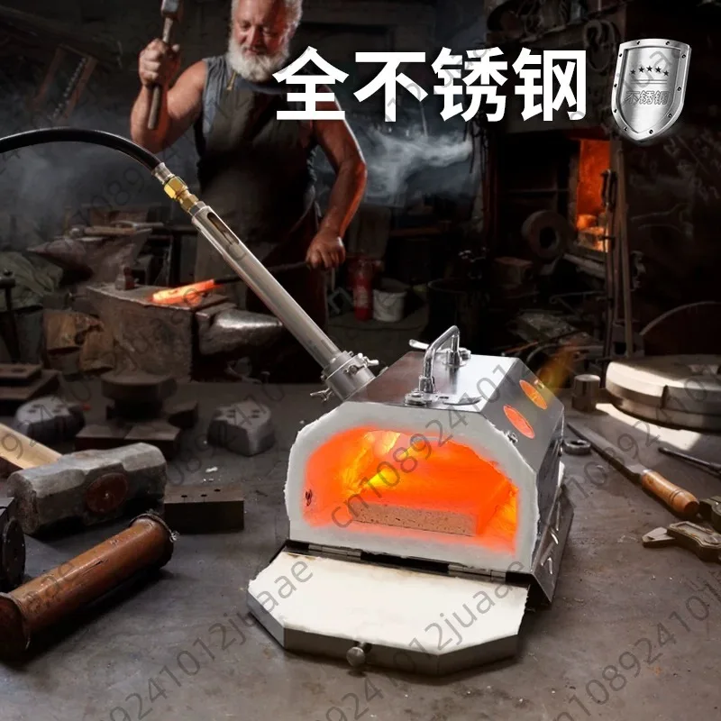 Attrezzi E Attrezzature Per Fabbri, Macchinari Per Forgiatura Del Metallo, Forno Di Forgiatura, Forno A Propano Per Fabbro-image