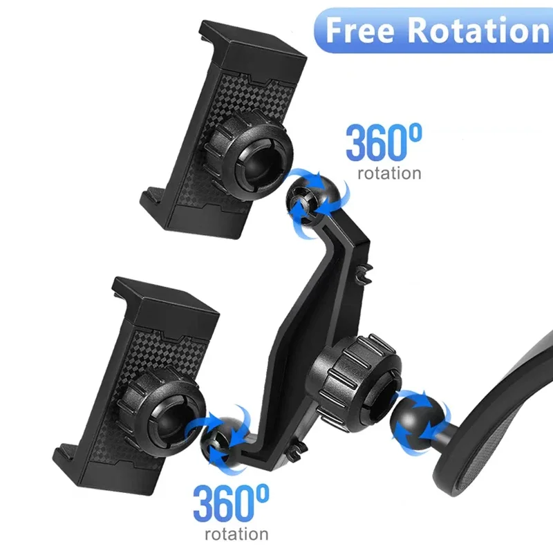 Universal 17mm Ball Head Car Holder Adapter Holder Holder Accessory to Connect 2 Mobile Phones image 4
