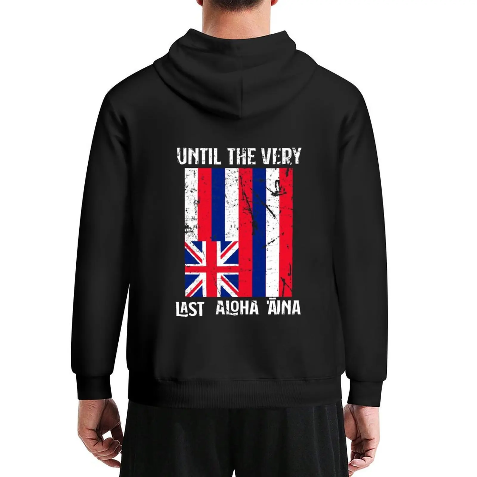 

Until The Very Last Aloha Aina Mauna Kea Hoodie mens clothes winter clothes korean style clothes men's autumn man hoodie