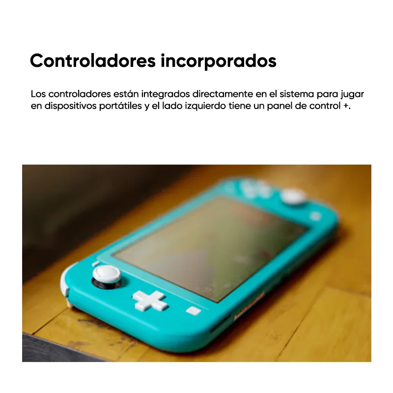 Console de jeu Nintendo Switch Lite, légère et portable, contrôleur Joy-Con intégré, options de documents multiples