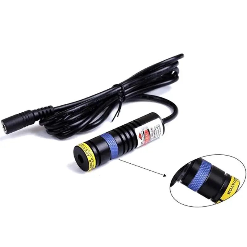 LLCS-Positioner 405 Nm, 30 MW Laser Module-Dot Beam For Woodworking Machine For Positioning, Cutting, And Alignment Machinery
