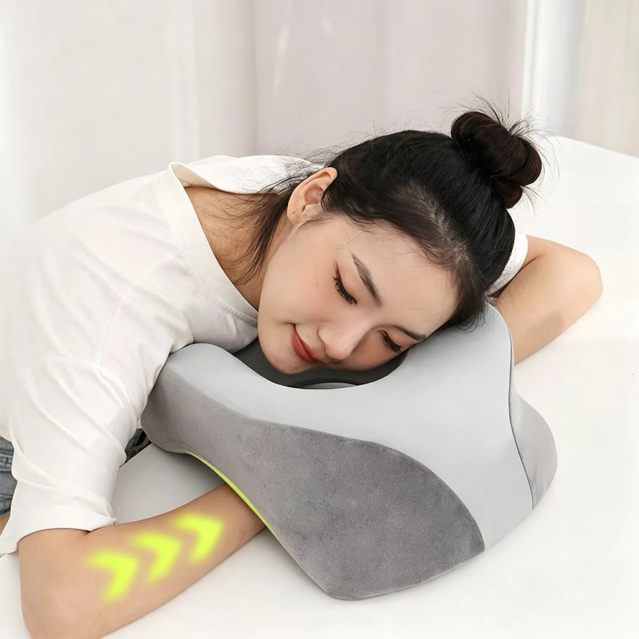 HOT SALE Multi-Functional New Design Creative pressure relief neck pillow for school office nap
