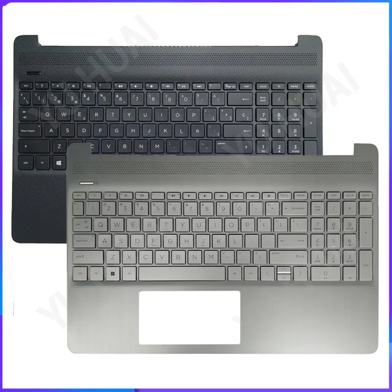 

NEW for HP 15-DY 15T-DY 15-EF 15S-EQ TPN-Q222 US/UK/Spanish/Latin/Russian laptop keyboard Palmrest Upper Case cover
