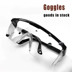 Transparent Work Safety Protective Glasses Women Cool Girl Boy Impact-Resistant Wind Dust Proof Safety Goggles Man
