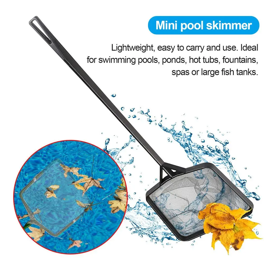 

Net Leaf Rake Mesh Pool Cleaning Accessories Professional Tool Pool Skimmer Leaf Skimmer Net Pool Cleaning Net Salvage Net