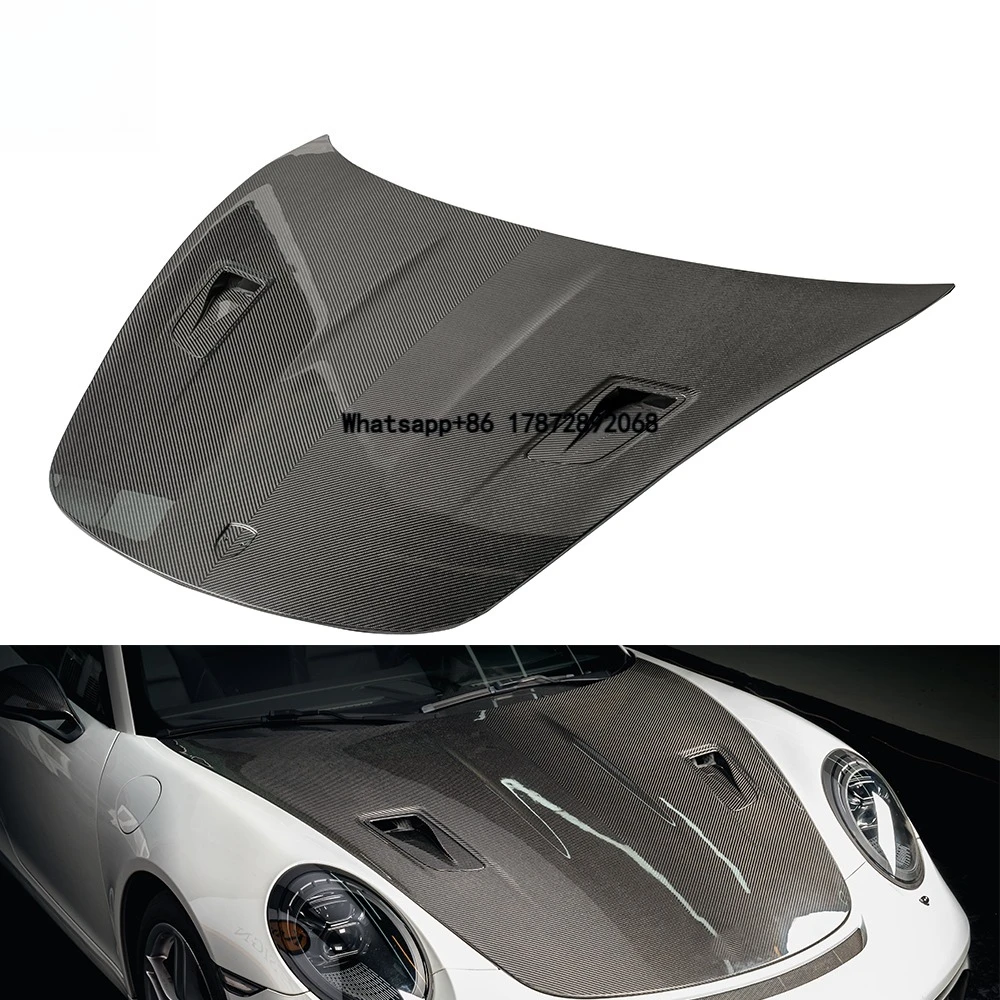 

Auto Parts 2014 2017 911 Carerra 991.2 911 Carbon Fiber Hood for 911 991 2012-2019 Upgrade to GT3