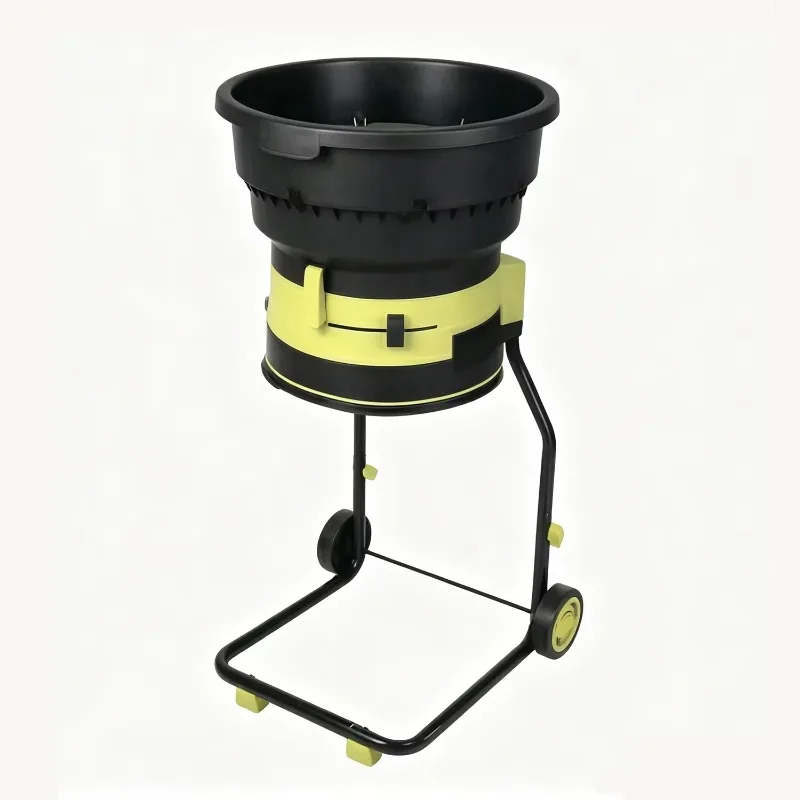 High Power Leaf Shredder Household Small Garden Leaf Crusher Heavy Duty Yard Leaf Shredding Machine For Garden Waste Treatment