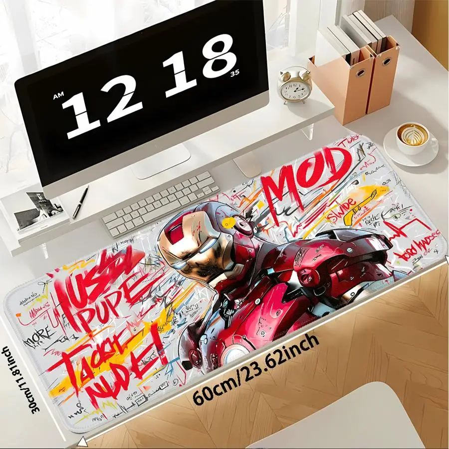 

Marvel Hero Iron Man Mouse Pad office Pad Computer Laptop Pad Keyboard Mouse Pad Game Console Pad Desk accessories Anti slip