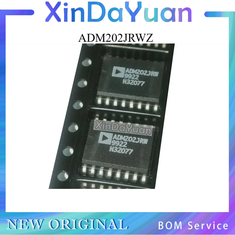 5 pcs  ADM202JRWZ ADM202JRW  SOP-16  Driver/receiver Chip