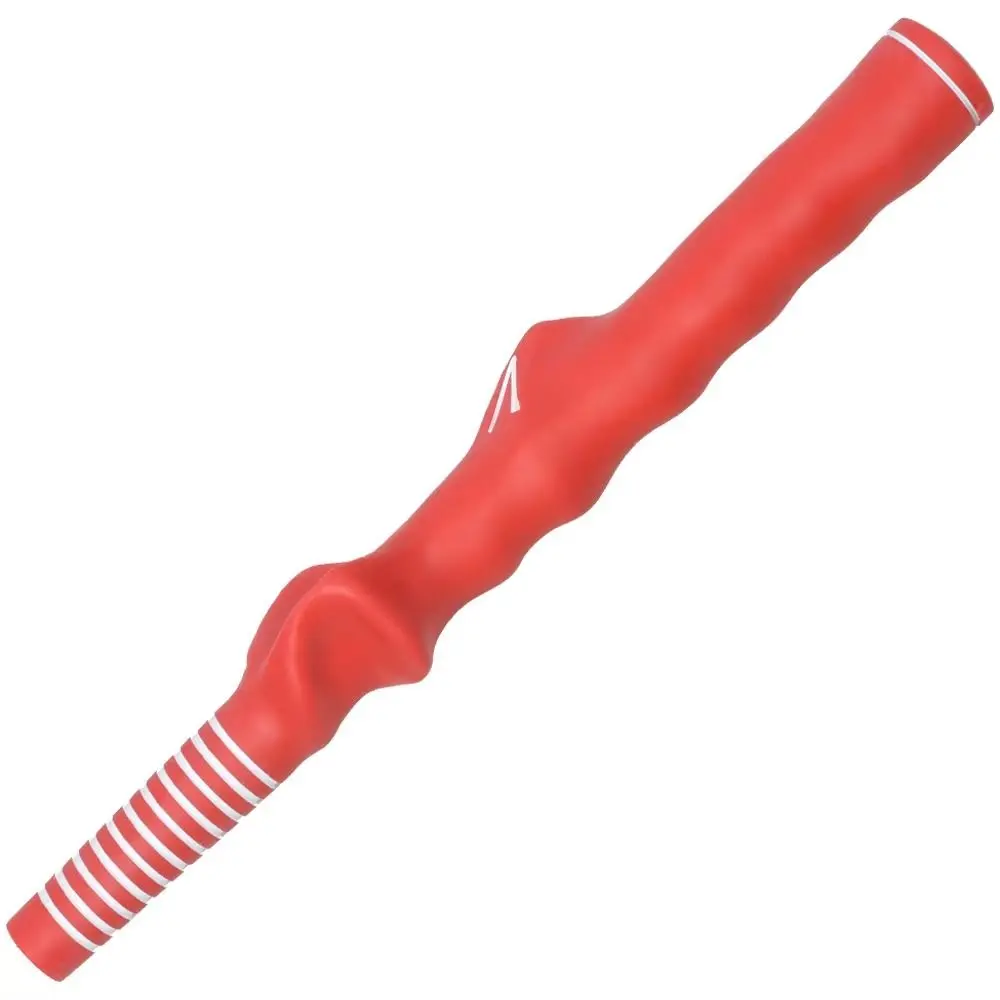 

Rubber Golf Rubber Hand Shape Grip Corrector Non-Slip Golf Practice Pole Grip Lightweight Durable Golf Swing Training Grip