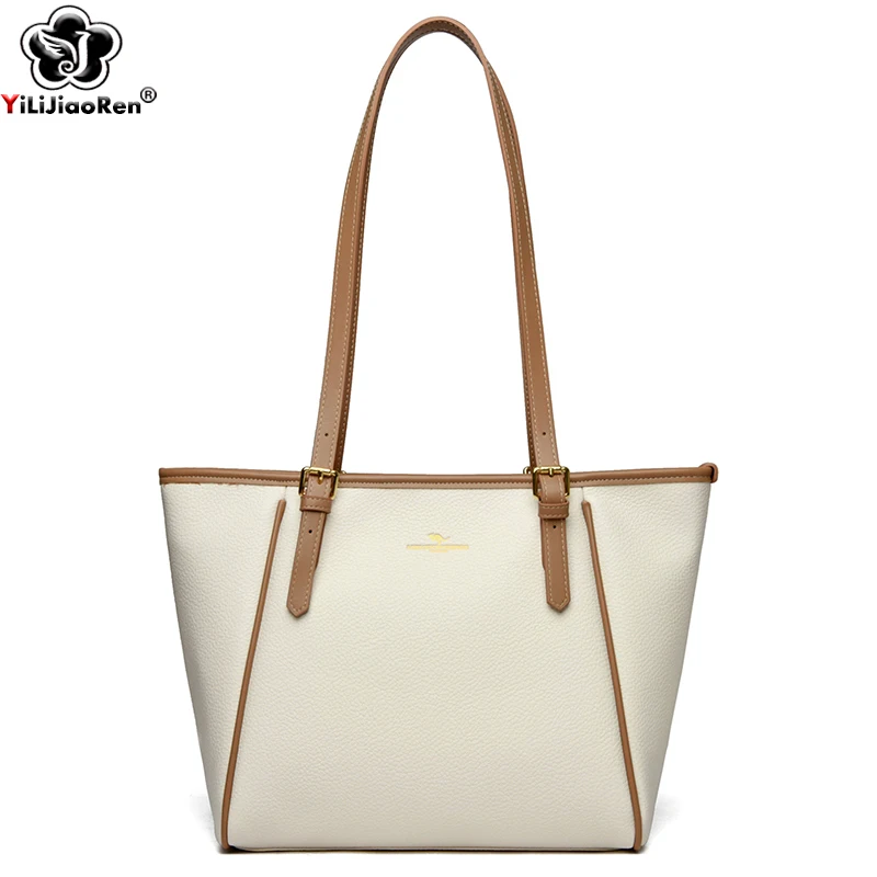 

Fashion Commuter Handbag Women Comfortable Leather Tote Brand Large Capacity Ladies Hand Bags Elegant Shoulder Bags Designer