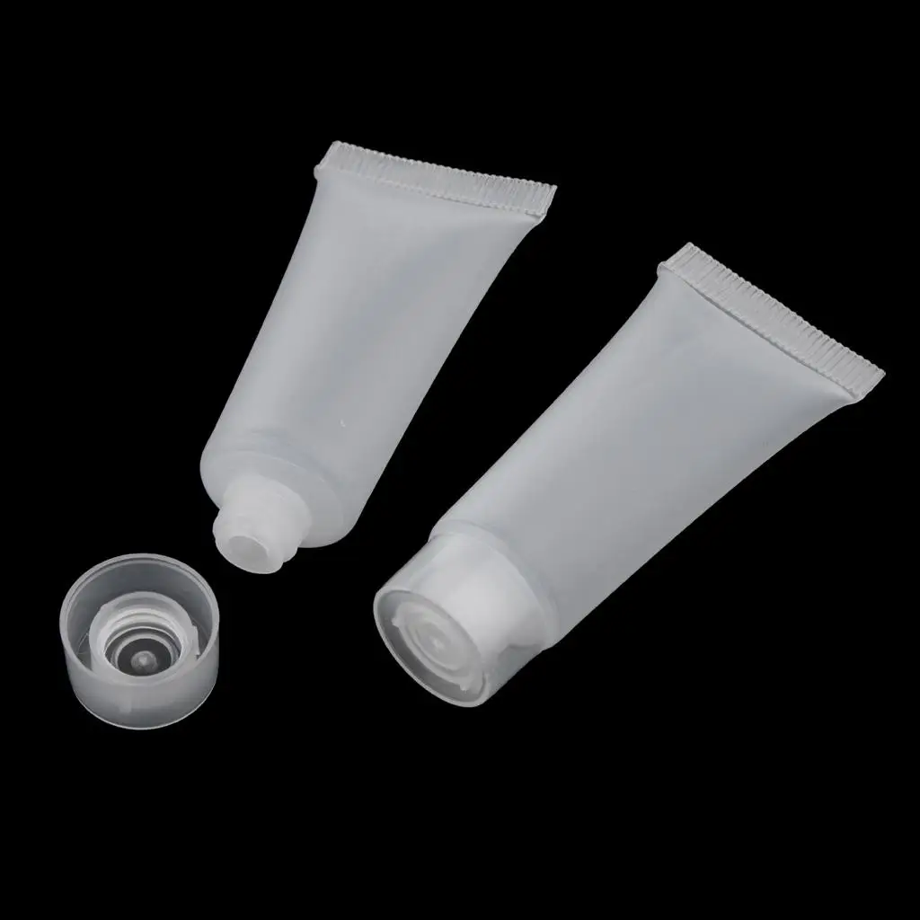 10 шт. Пустая бутылка для путешествий, трубка для наполнения лосьона для душа и шампуня