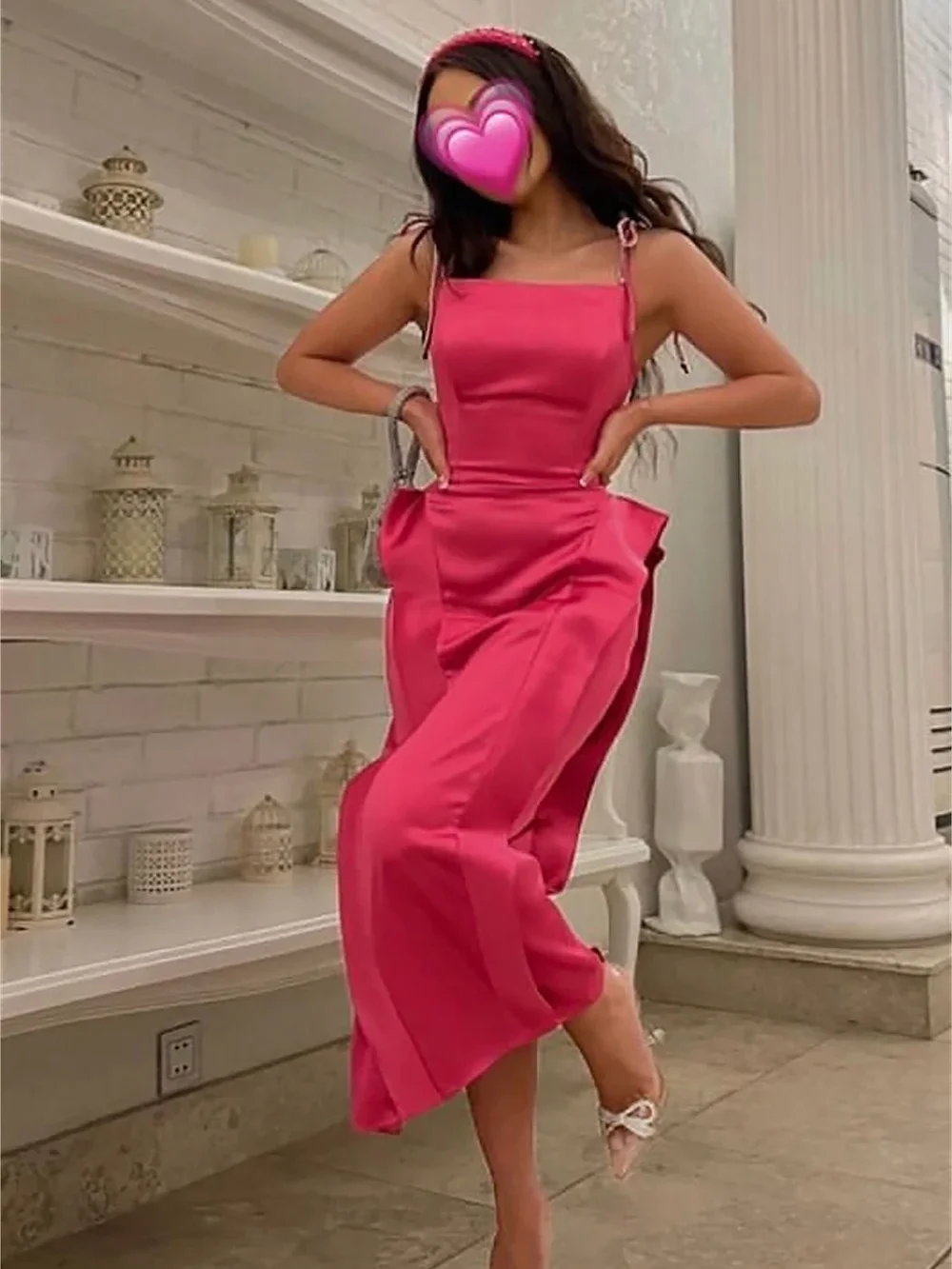 Gaun Prom gaun pesta ketat berkualitas tinggi gaun malam Formal Ruched Satin manik-manik tanpa lengan panjang pergelangan kaki Length вечернее