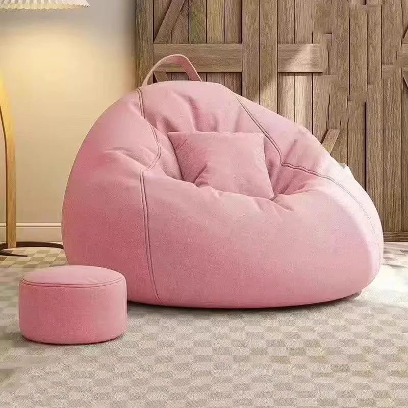 Pink Nordic Living Room Chairs Girl Makeup Salon Luxury Designer Modern Relax Balcony Chairs Reading Sillones Unique Furniture
