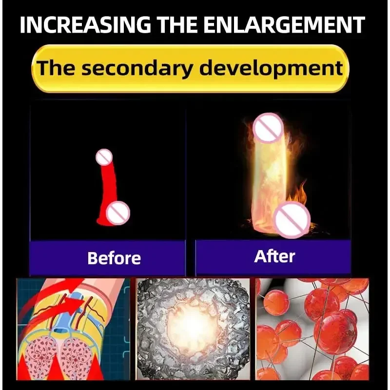 دائم القضيب سماكة النمو توسيع زيت التدليك قضيب كبير للرجال الديك الانتصاب تعزيز المنتجات الرعاية XXXL تكبير الزيوت