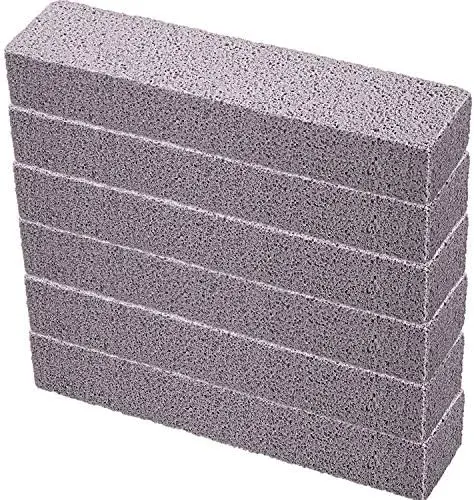

6-Pack Pumice Sticks for Cleaning, Stain Removal Without Scratches for Kitchen Oven Bathroom Pool