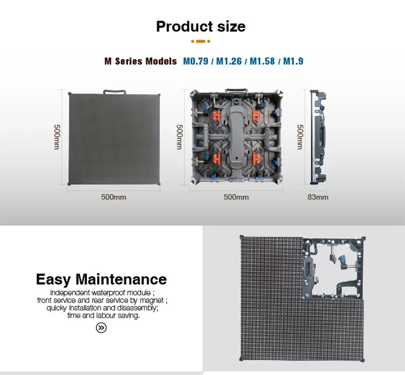 P3.91Outdoor SMD LED Video Wall Outdoor Stage Background Outdoor LED Screen Display