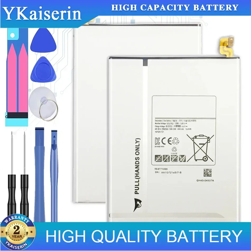 4000Mah Tablet Battery EB-BT710ABE For Samsung Galaxy Tab S2 SM T710 T715 T715C