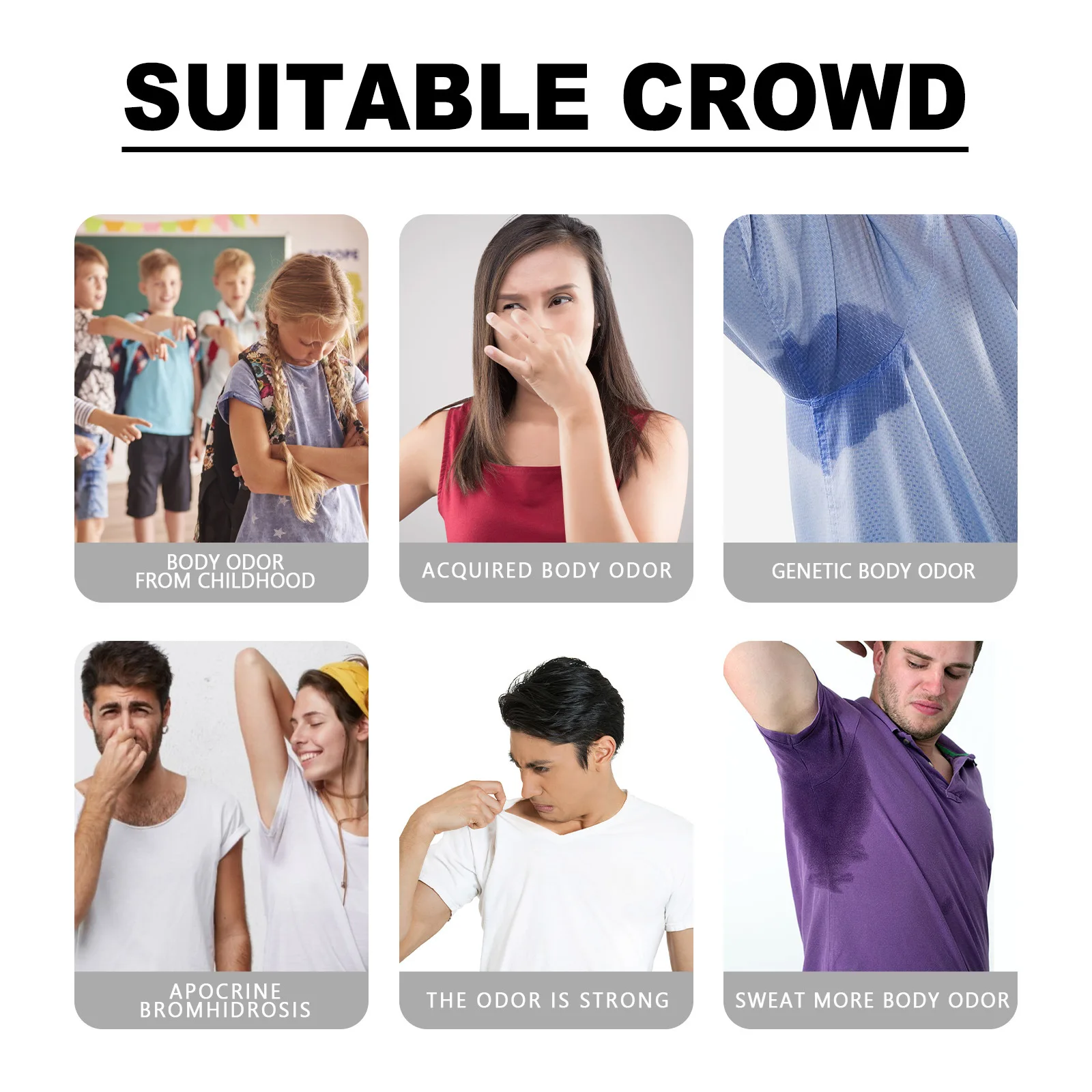 Körper-Deodorant-Stick, Vanille, Kokosnuss, natürliche Achselhöhlen, Geruchscreme, entfernt tragbare Frische, langanhaltender Duftbalsam