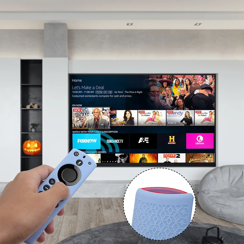 Silicone Luminous Remote Cover For Fire TV Stick 4K MAX 3rd Gen 2021 HD Alexa Voice Remote 3rd Gen L5B83G Soft Shock - view 4