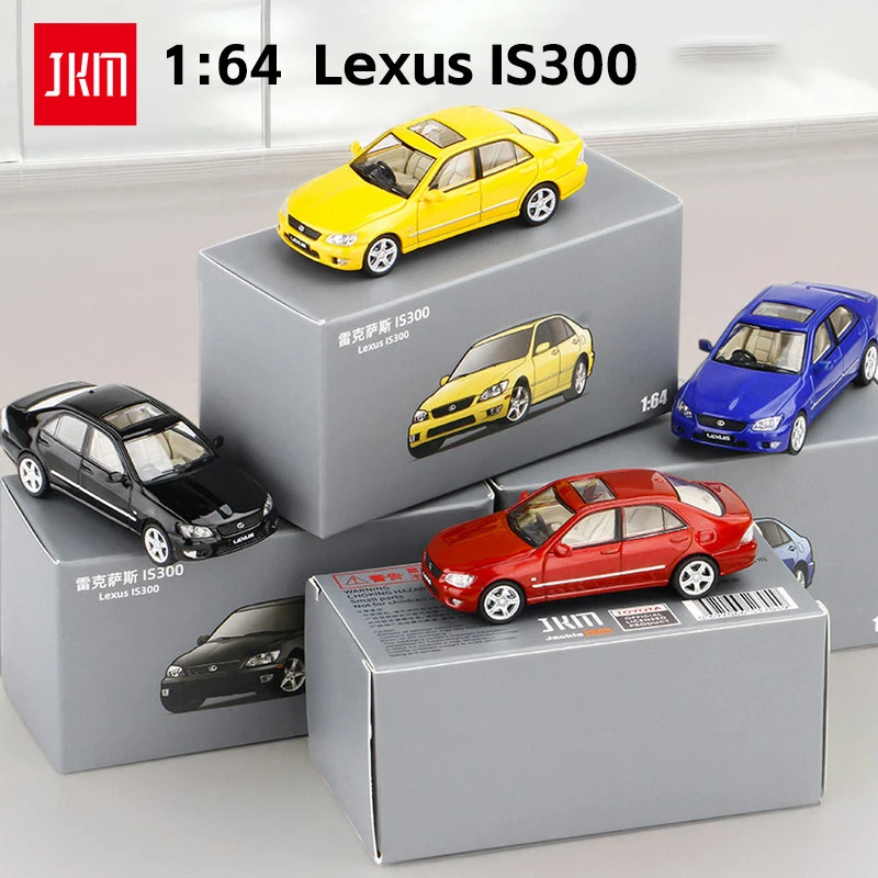 JKM 1:64 Lexus IS300 ALTEZZA Alloy Car Diecasts & Toy Vehicles Car Model Miniature Scale Model Car For Children