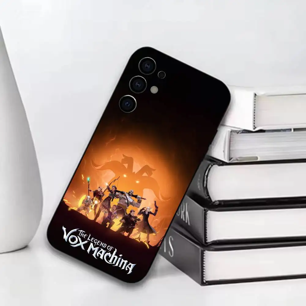T-The Legend Of Vox M-Machina S4 Phone Case For Samsung S26,25,24,23,22,21,20,30,Ultra,Plus,Fe,Lite Black Shell view 4