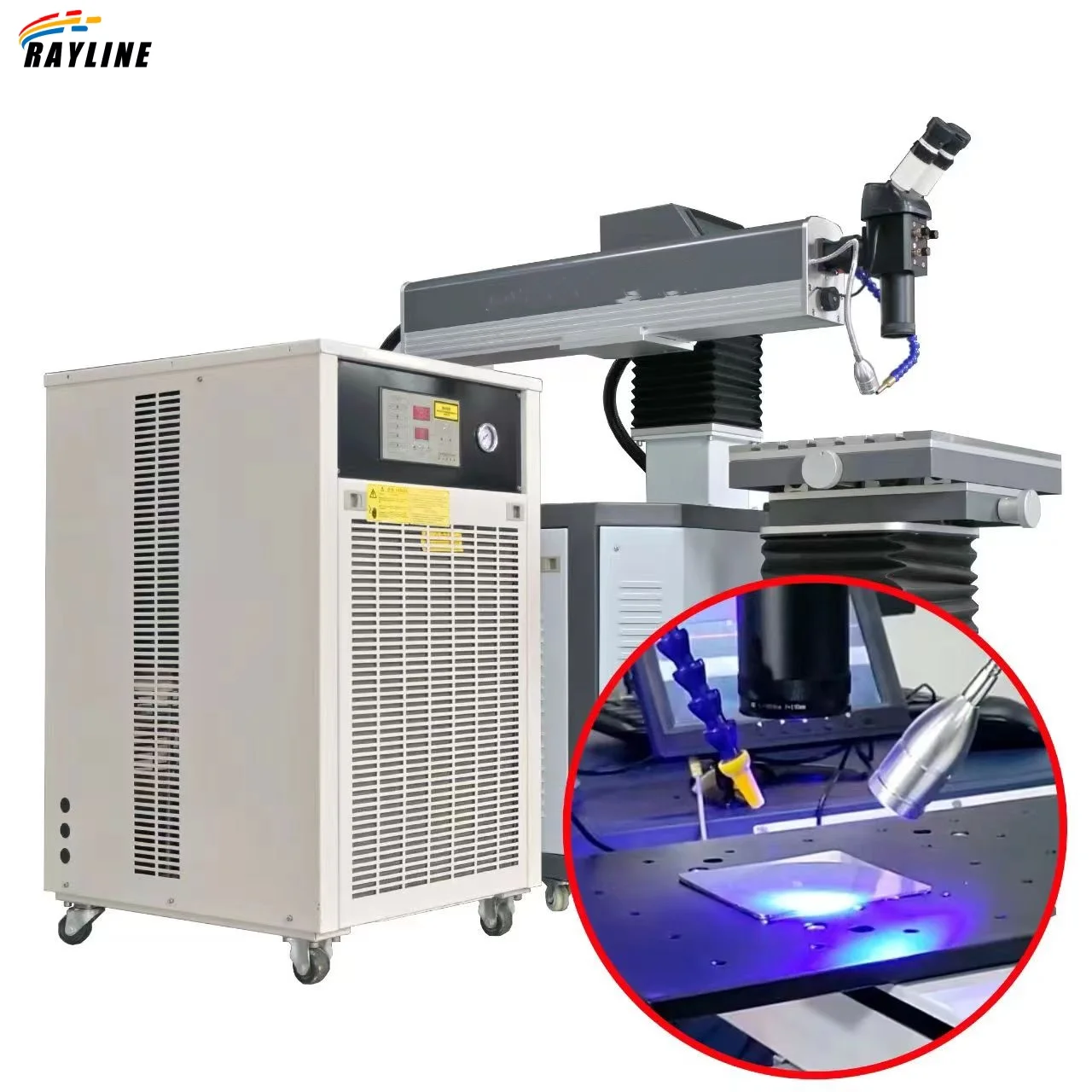 high frequency YAG welding machine for advertisement chain stainless steel mold repairing soldering