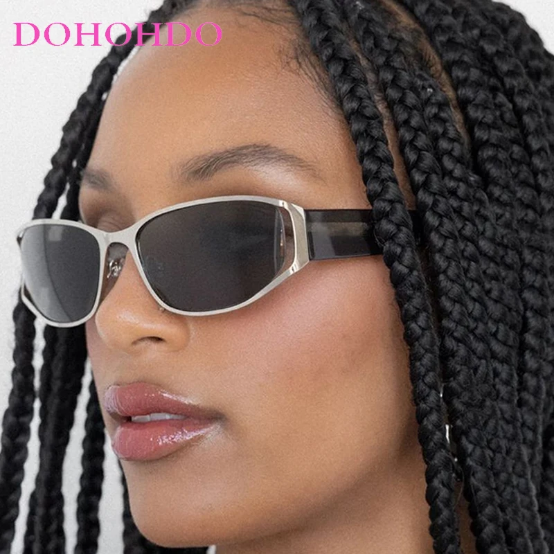 

Fashion Luxury Oval Metal Frame Women Sunglasses Vintage Small Frame Men Sunglass Outdoor Driving Eyewear Ladies Lentes UV400