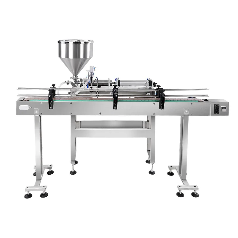 Automatic liquid filling machine assembly line Baijiu beverage essential oil perfume disinfectant glass water quantitative filli