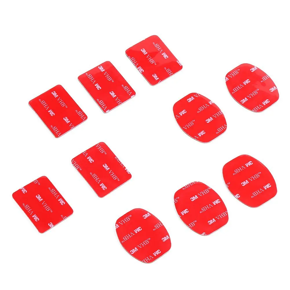 

3M VHB Sticker Adhesive Pad Helmet Mount for GoPro Hero DJI OSMO Xiaomi Yi Universal Cameras