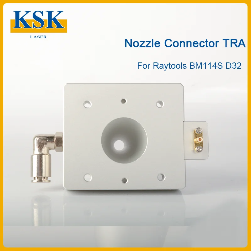 Nozzle Connector of Raytools Laser Head BM114S D32 For Fiber Laser 1064nm Cutting Machine