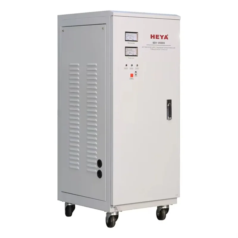 Stabilizzatore regolatore di tensione automatico AVR con bobina in rame servo 20KVA