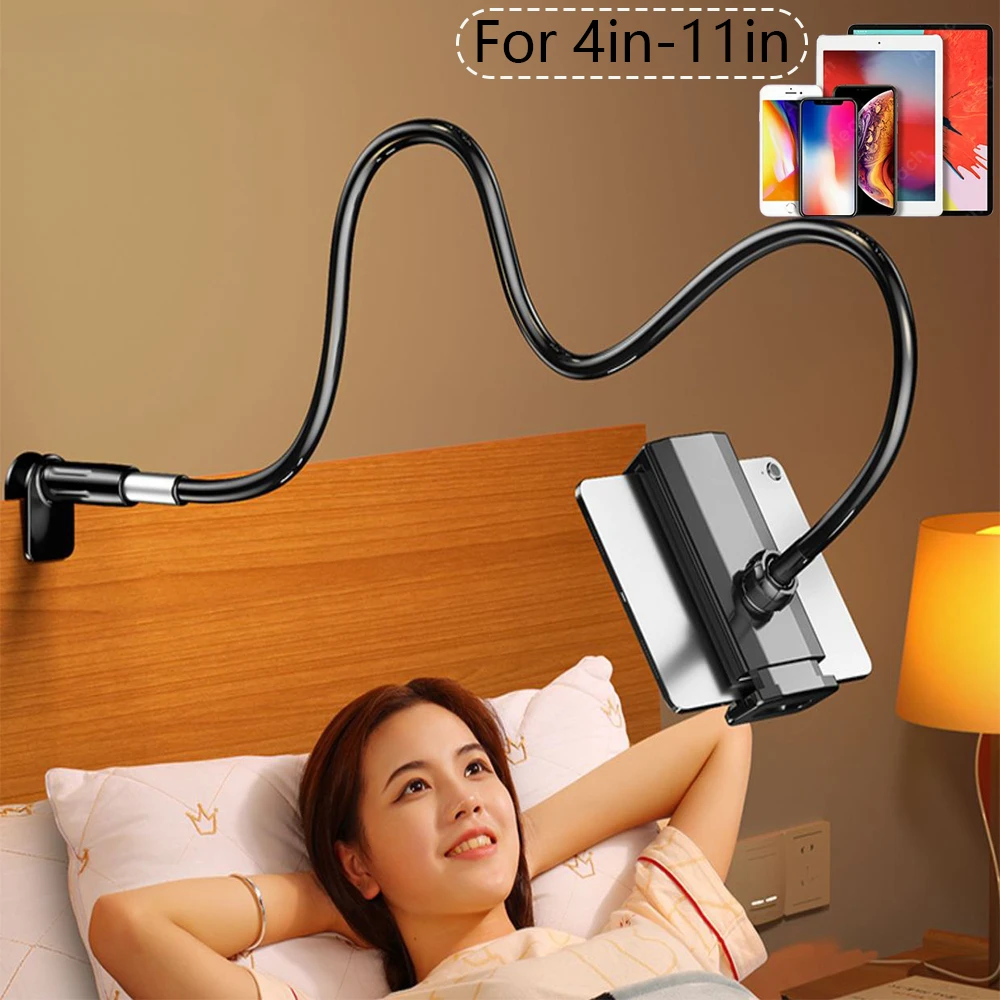 Lazy Bedside Desktop High-quality Mobile Phone Stand Tablet Holder Desktop Cantilever Support Bracket Live Streaming Accessories