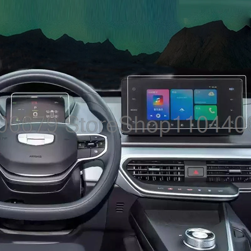 

Защитная пленка из закаленного стекла для Geely Geometry C 2020 2021 2022 12,3-дюймовый автомобильный радиоприемник с GPS-навигацией и защитой приборной панели