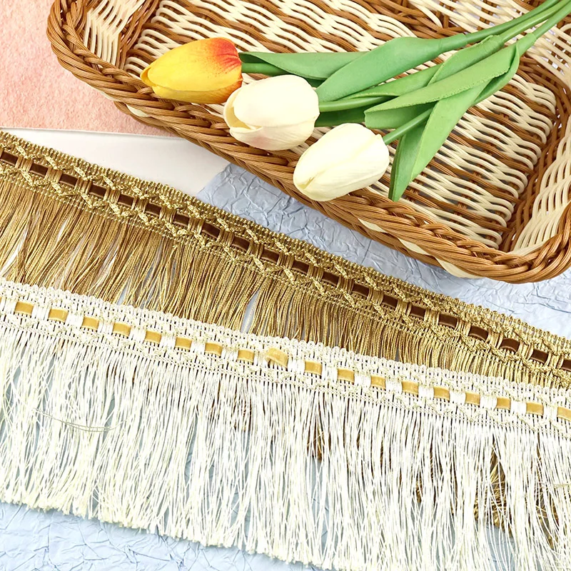 

2/5M 10cm Ethnic Tassel Fringe for Sewing Curtain Dress Lace Trim Ribbon Garment Decor Trimming Fabric DIY Handmade Accessories