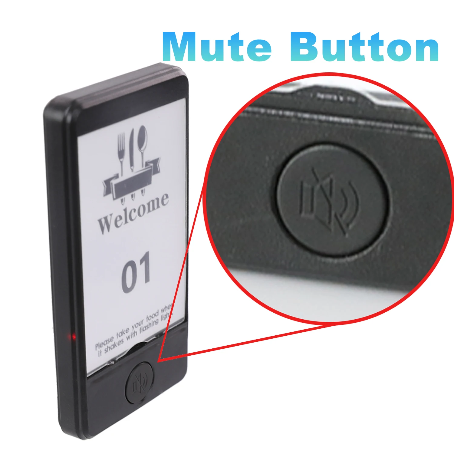 Wireless Restaurant Pager System Buzzer Calling System 24 Beepers Pagers For Food Truck Fast Food Court Shop Bar Cafe