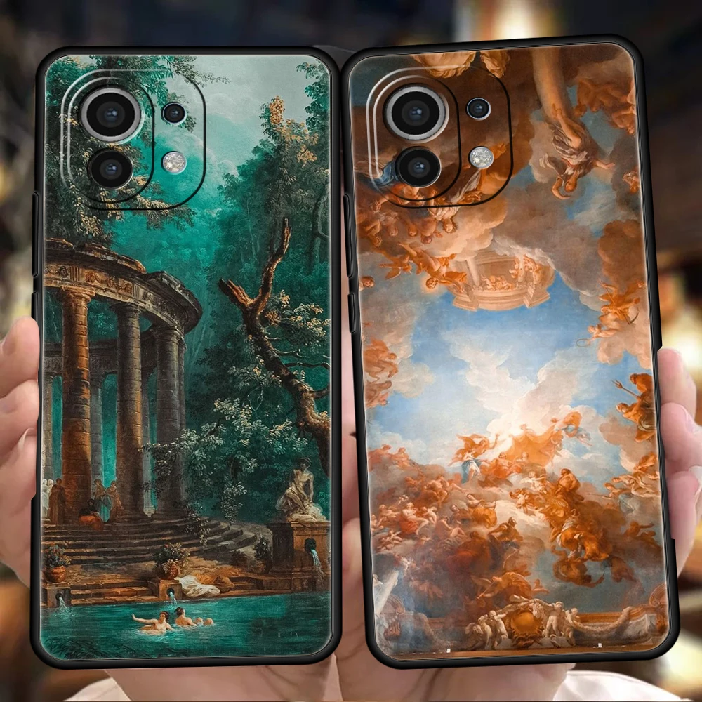 

Classical Aesthetic Art Phone Case for Xiaomi Mi 14 13 12 11 Ultra 13T 12T Poco C51 F3 F4 F5 X3 X4 NFC M3 Pro 5G Silicone Cover