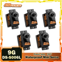 DSPOWER 9G Waterproof RC Digital Servo Motor for Airplane Helicoper Car Boat Robot SCX24 WLtoys K969 K989 K999 Mini Q Fixwing