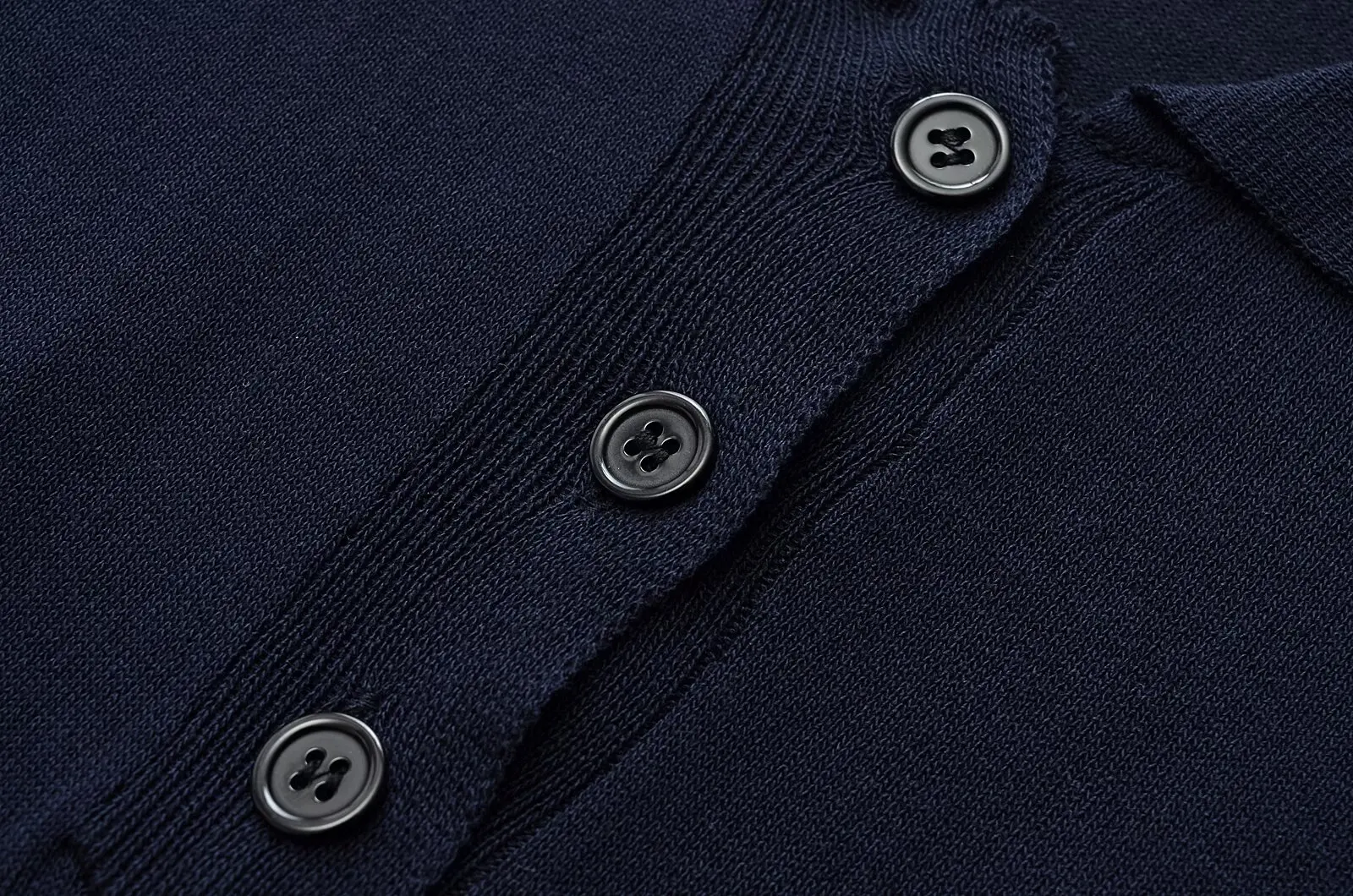 Jenny & Dave-Camiseta minimalista con cuello tipo Polo, pantalón corto informal, camiseta de manga a la moda para mujer, camiseta de verano de Color azul marino para mujer