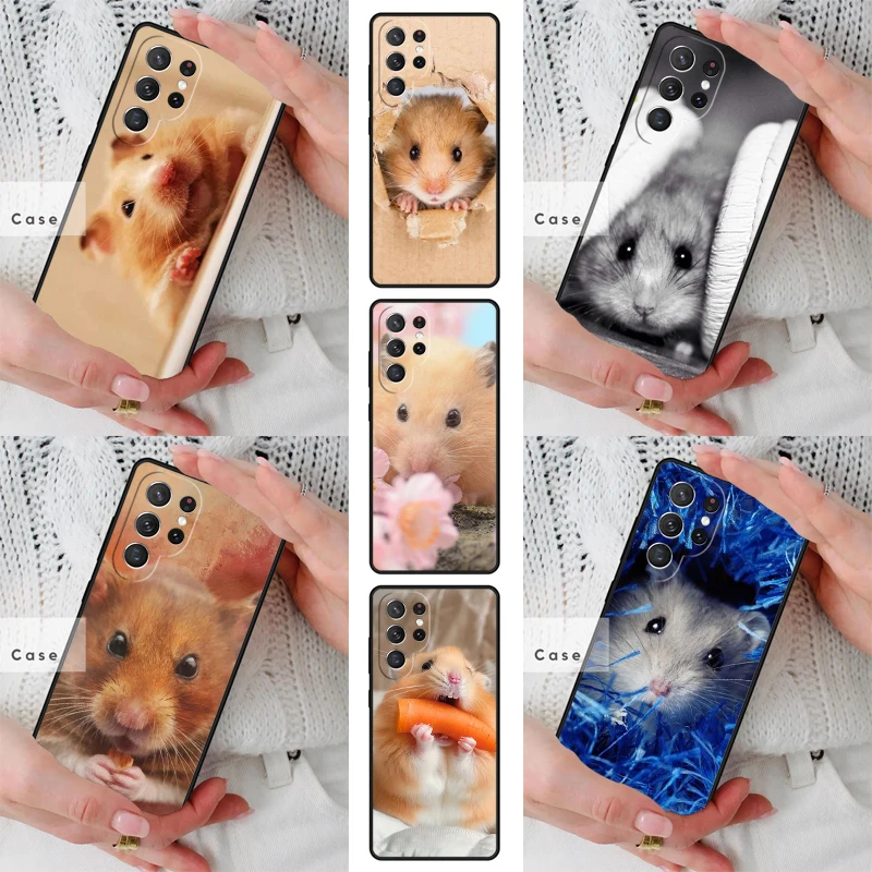 Pets 1 Hamster TPU Phone Case for Samsung Galaxy S26 S25 S24 S23 S22 S21 S20 Note10 Plus FE Ultra Cover