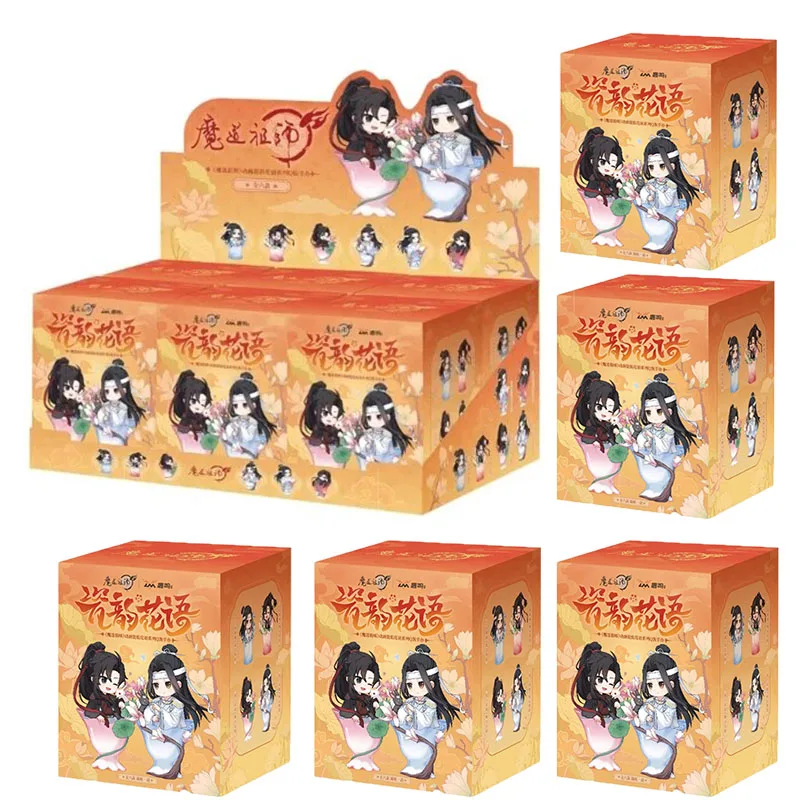 

2026 New Official Mo Dao Zu Shi Lan Wang Ji Wei Wu Xian Ceramic Blind Box Toy Q Edition Flower Language Series Collectible Gift