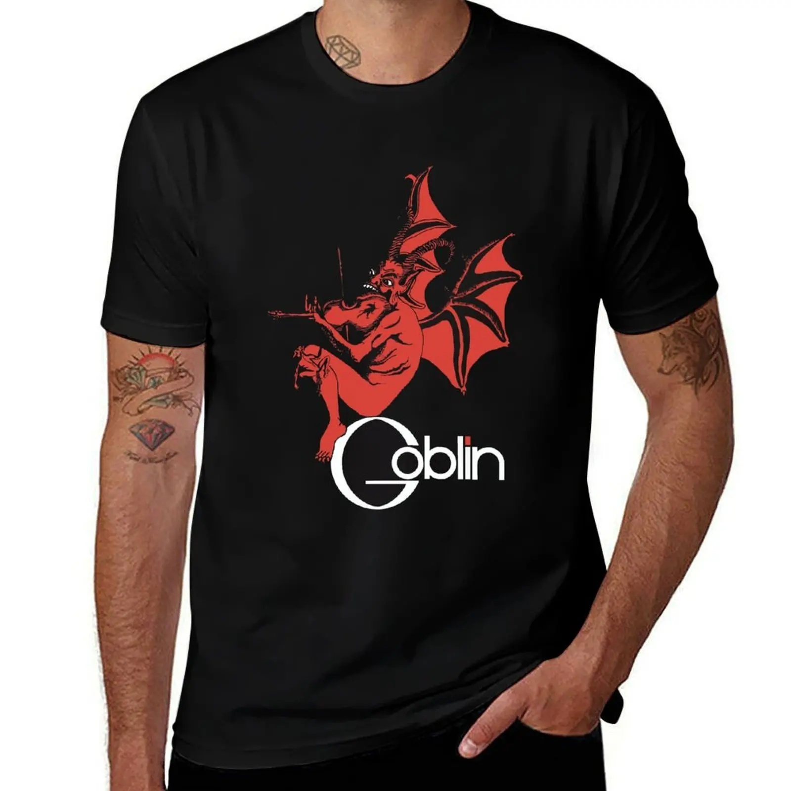 GOBLIN band, GOBLIN, progresive rock, Dario T-Shirt Work Style Casual T-Shirt