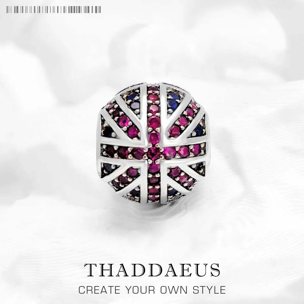 

Bead Brit Zircon Pave 925 Sterling Silver Gift For Women Men Europe Karma Charms Jewelry Accessories