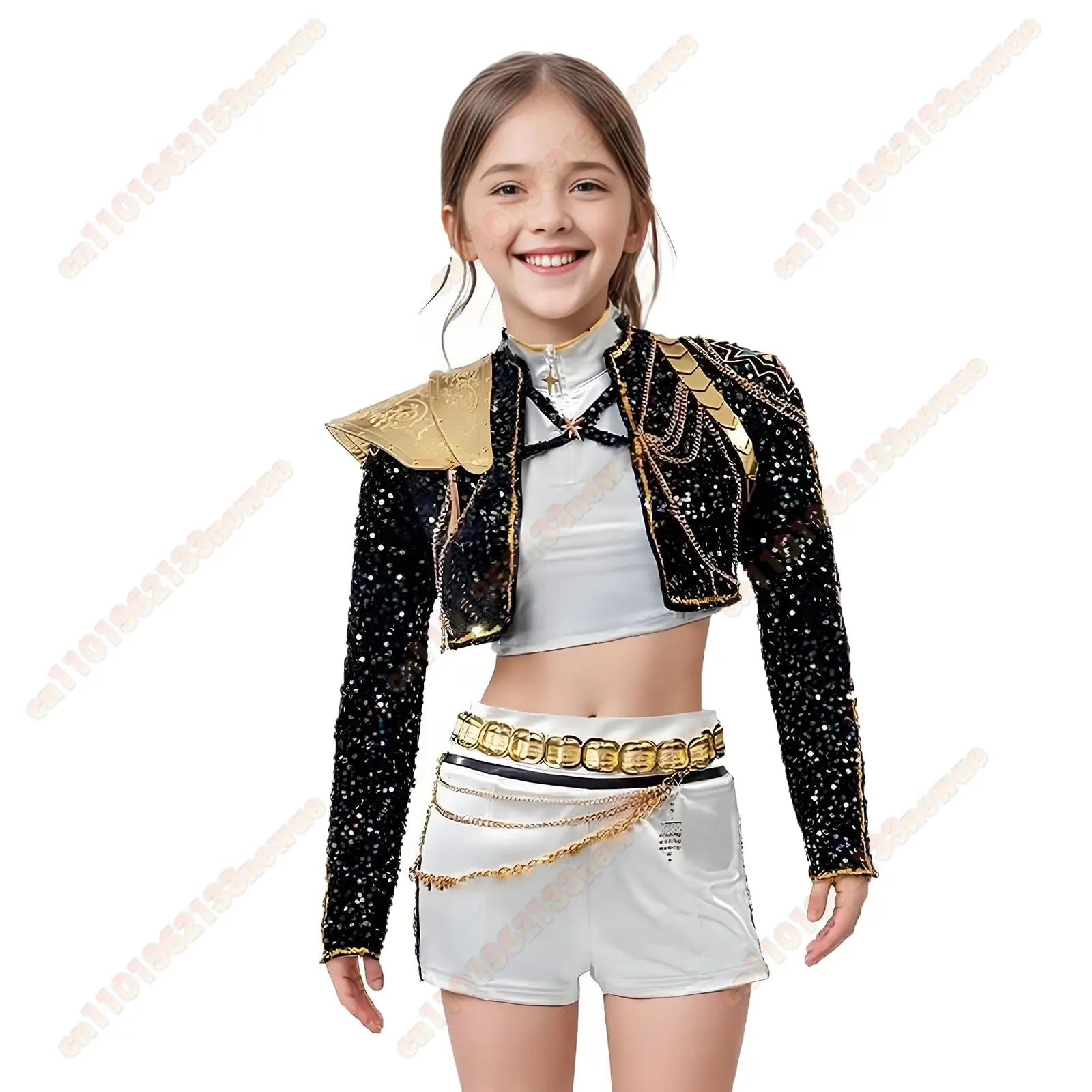 2025 adulto criança k-pop rumi cosplay traje criança peruca demônio caçadores roupas de palco casaco filme dia das bruxas coreia grupo ídolo outfit meninas