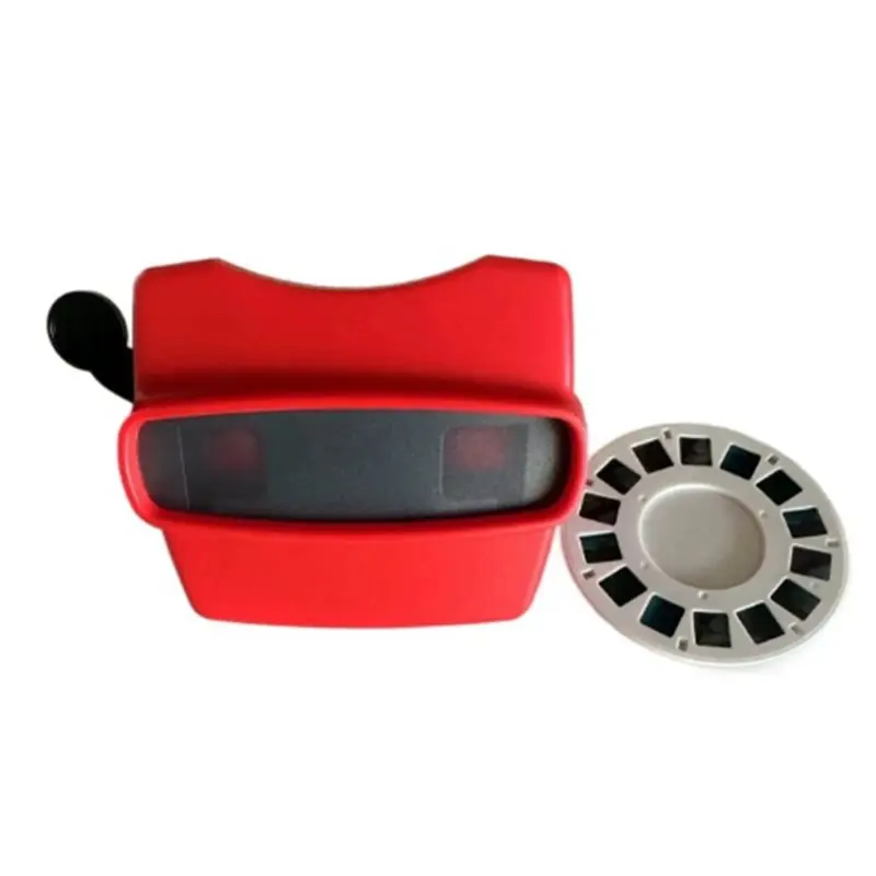 A50I Luminous 3D Education Viewing Machine Unicorn Mini Theater Viewmaster Viewer Big Game For Children' S Gift