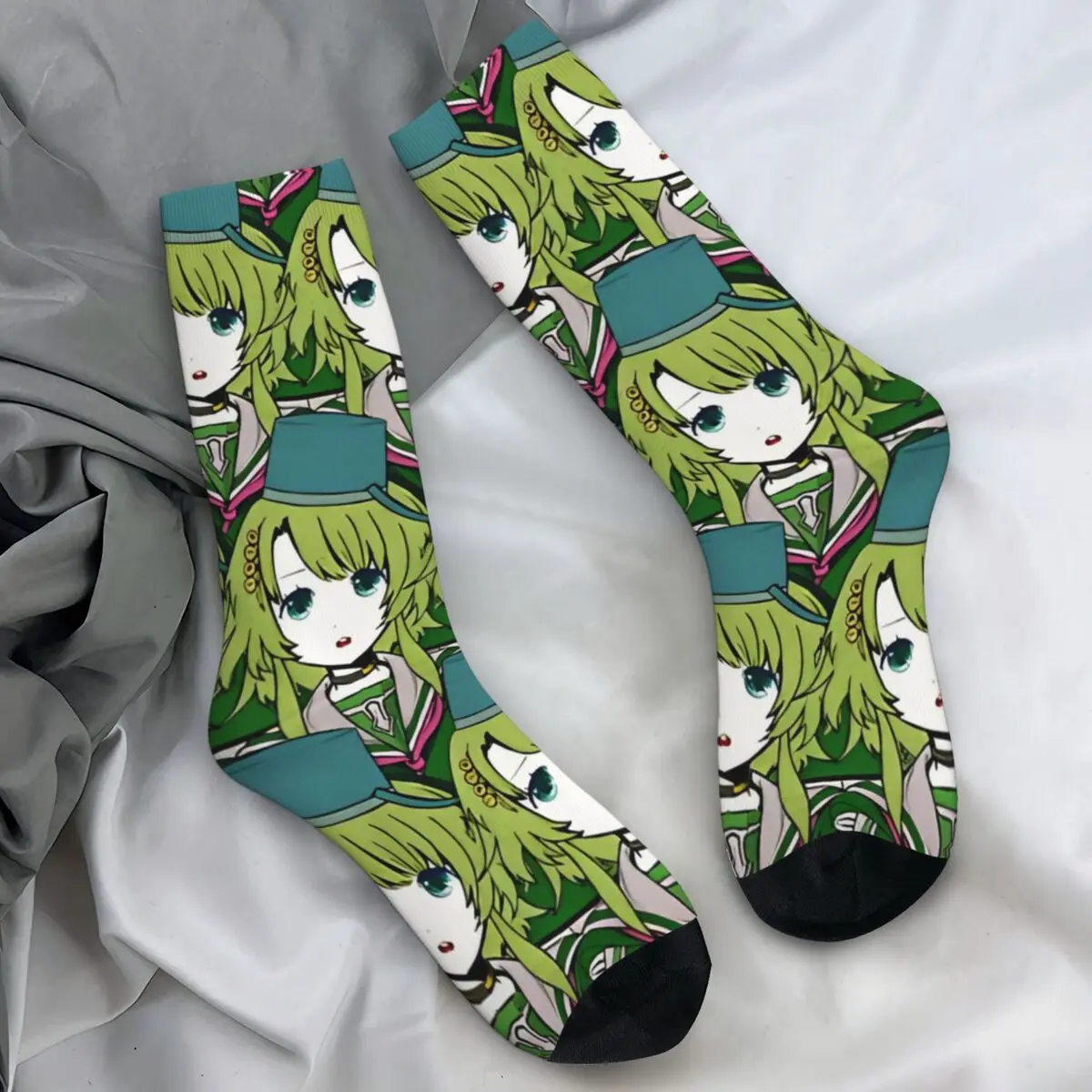 Kanna Kizuchi Your Turn To Die Stockings Women Men YTTD Anime Game Socks Soft Gothic Socks Autumn Skateboard Anti-Slip Socks