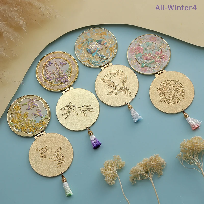espelho-de-maquiagem-de-metal-retro-chines-com-franja-espelho-cosmetico-portatil-criativo-espelho-de-mao-para-presente
